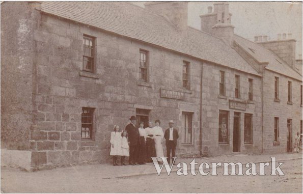 Rhynie - Main street Butcher and Boot Maker .jpg